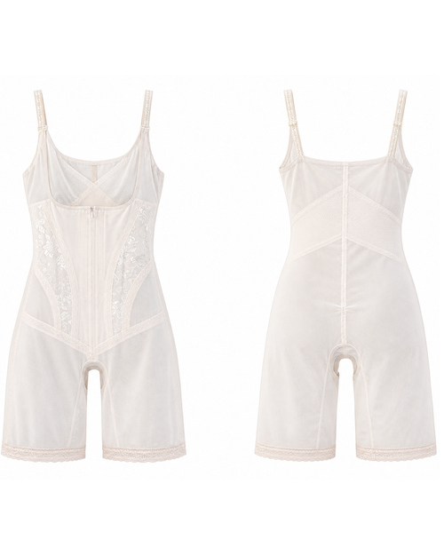 Chest‑Binder + Waist‑Shaper Combo Bodysuit image 0
