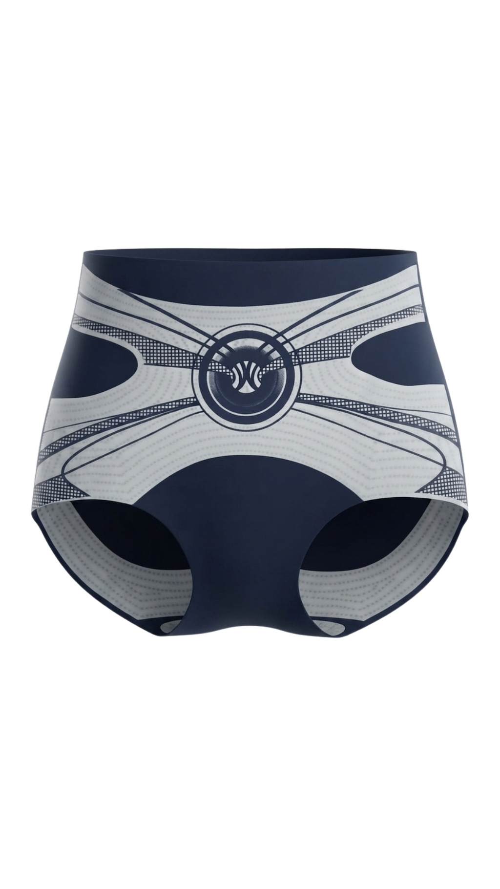 Vhisper Vears Futuristic Ergonomic High-Waisted Tummy Control Briefs – Targeted Core Shaper Panty
