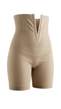 Vhisper Vears High-Waisted Adjusting Hook Front Shapewear Shorts – Seamless Tummy Control & Thigh Slimmer Body Shaper for Women