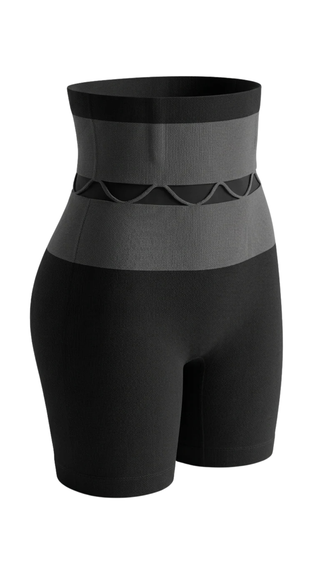 Vhisper Vears High-Waisted Tummy Control Shapewear Shorts – Seamless Thigh Slimmer & Hourglass Body Shaper for Women