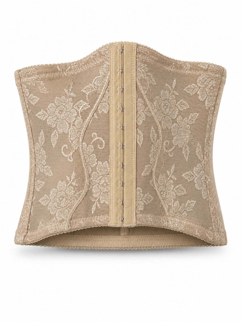 Beige waist‑training corset image 2