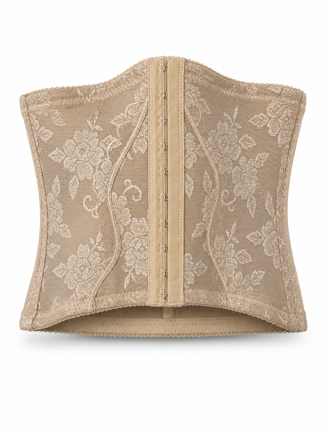 Beige waist‑training corset image 2
