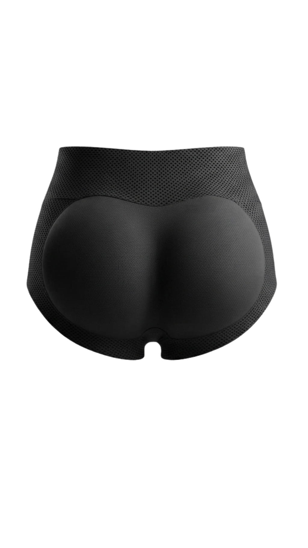 Vhisper Vears Padded Butt-Lifting High-Waisted Mesh Briefs – Seamless Tummy Control Shaper