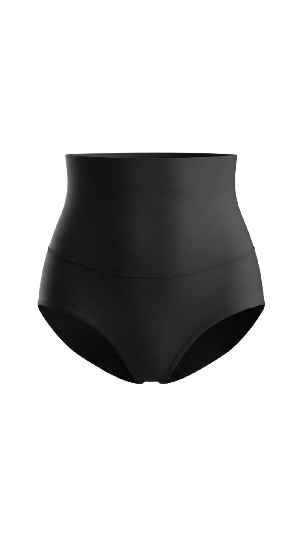 Vhisper Vears Hybrid Mesh High-Waisted Tummy Control Briefs – Invisible Second-Skin Shaping Panty