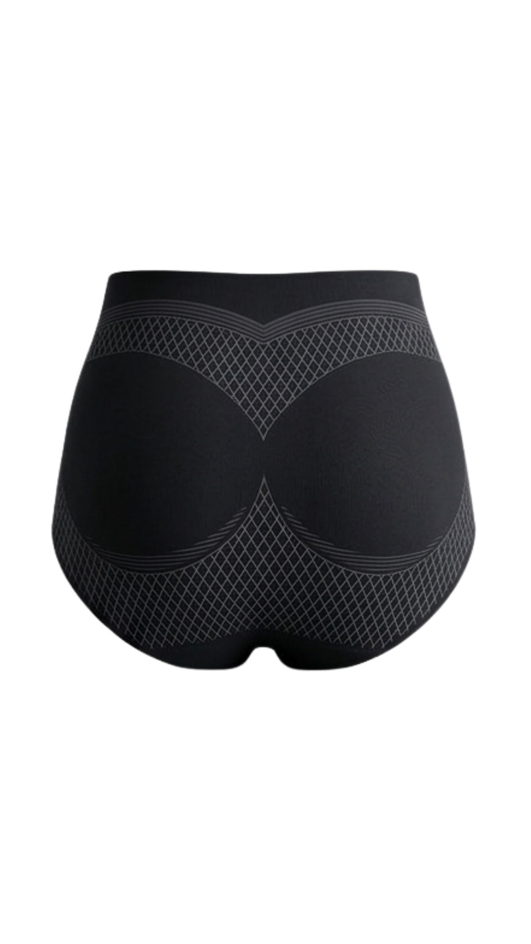 Vhisper Vears Mesh Matrix High-Waisted Tummy Control Briefs – 3D Sculpting Butt Lifter Shaping Panty