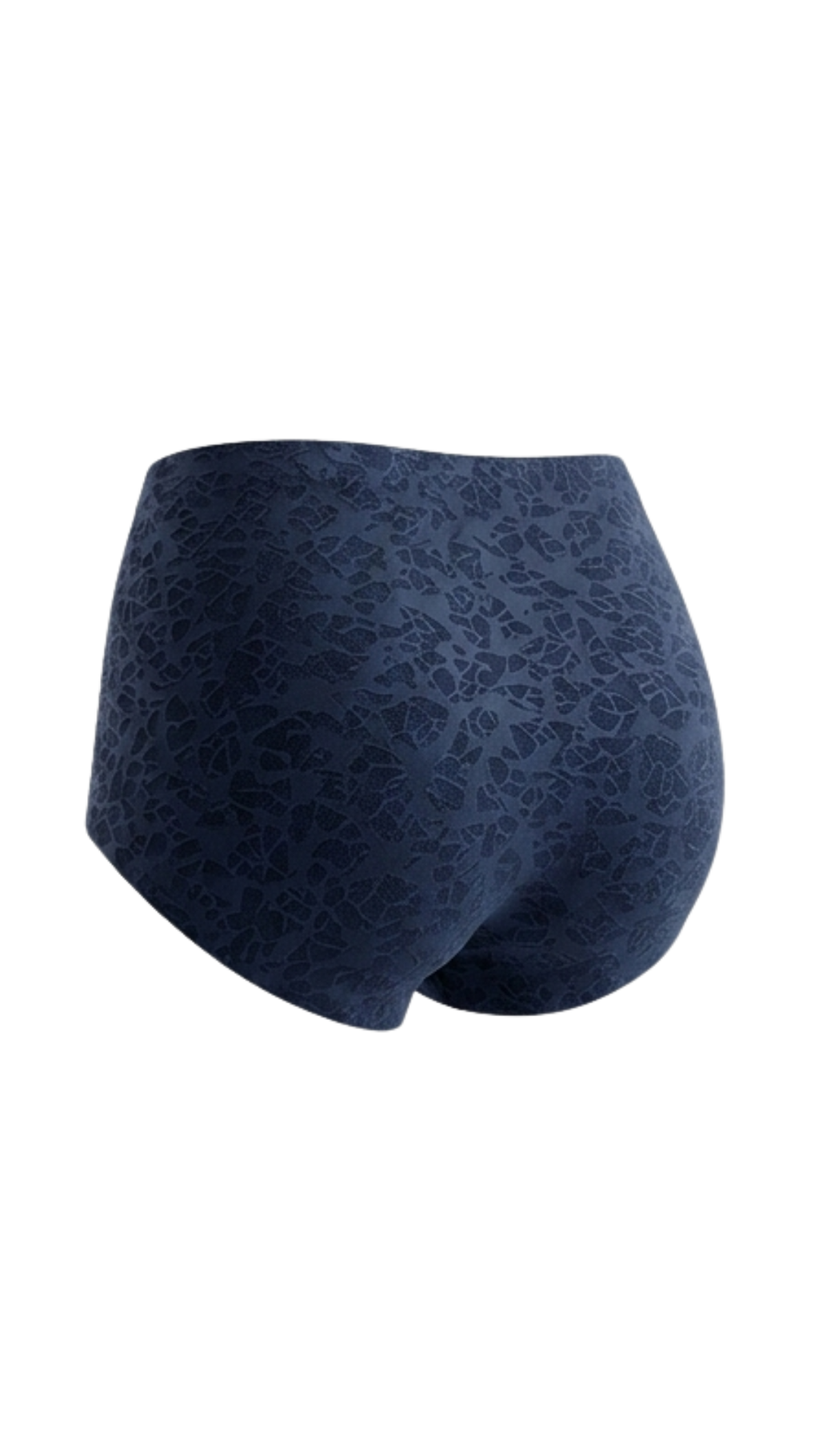 Vhisper Vears Hourglass Contour High-Waisted Briefs – Seamless Mosaic Textured Shaping Panty
