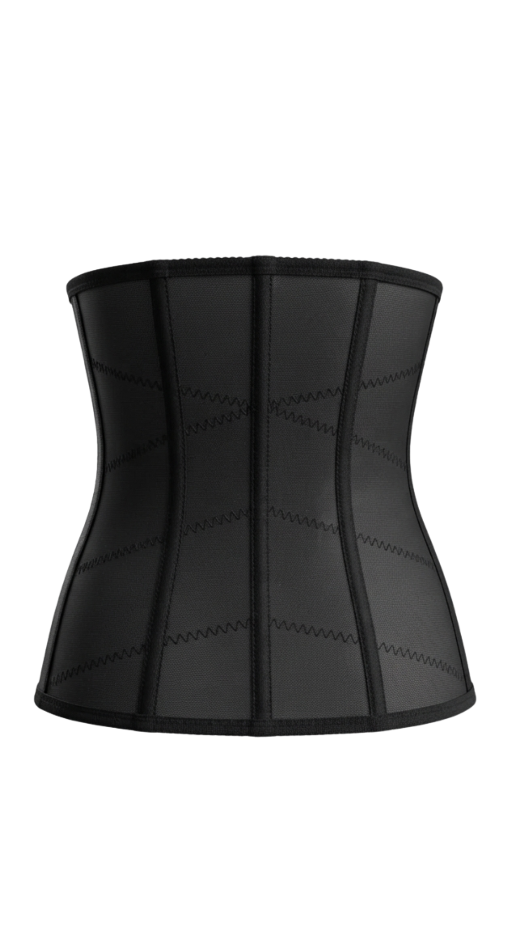 Vhisper Vears Floral Lace Steel-Boned Waist Trainer Corset – Hook & Eye Black Shaper Cinch