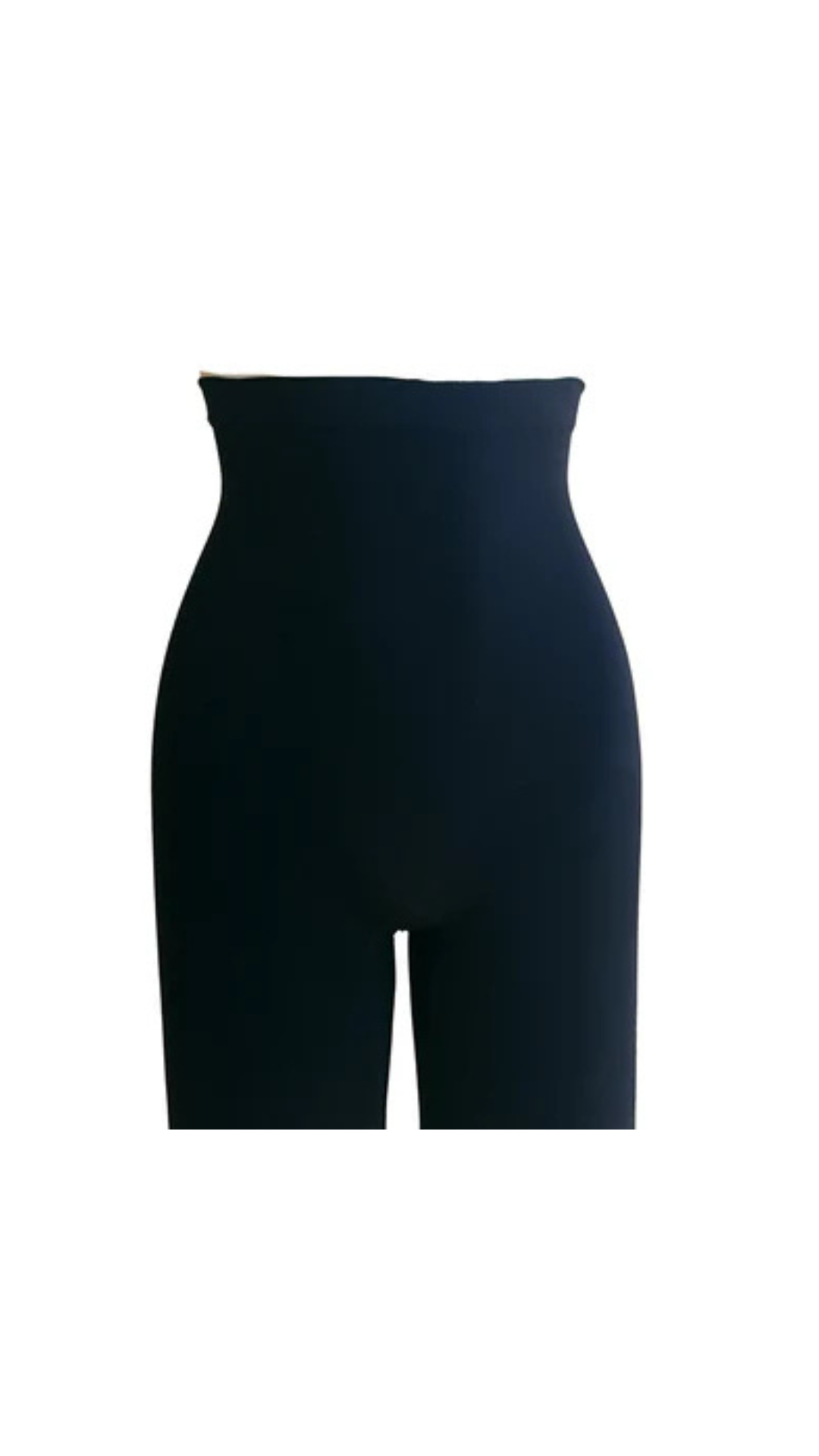 Vhisper Vears High-Waisted Tummy Control Shapewear Shorts – Seamless Anti-Roll Thigh Slimmer & Butt Shaper