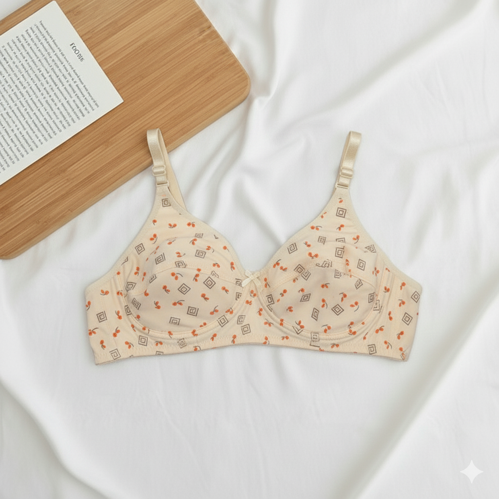 Ice Silk Type Non Padded Bra image 1