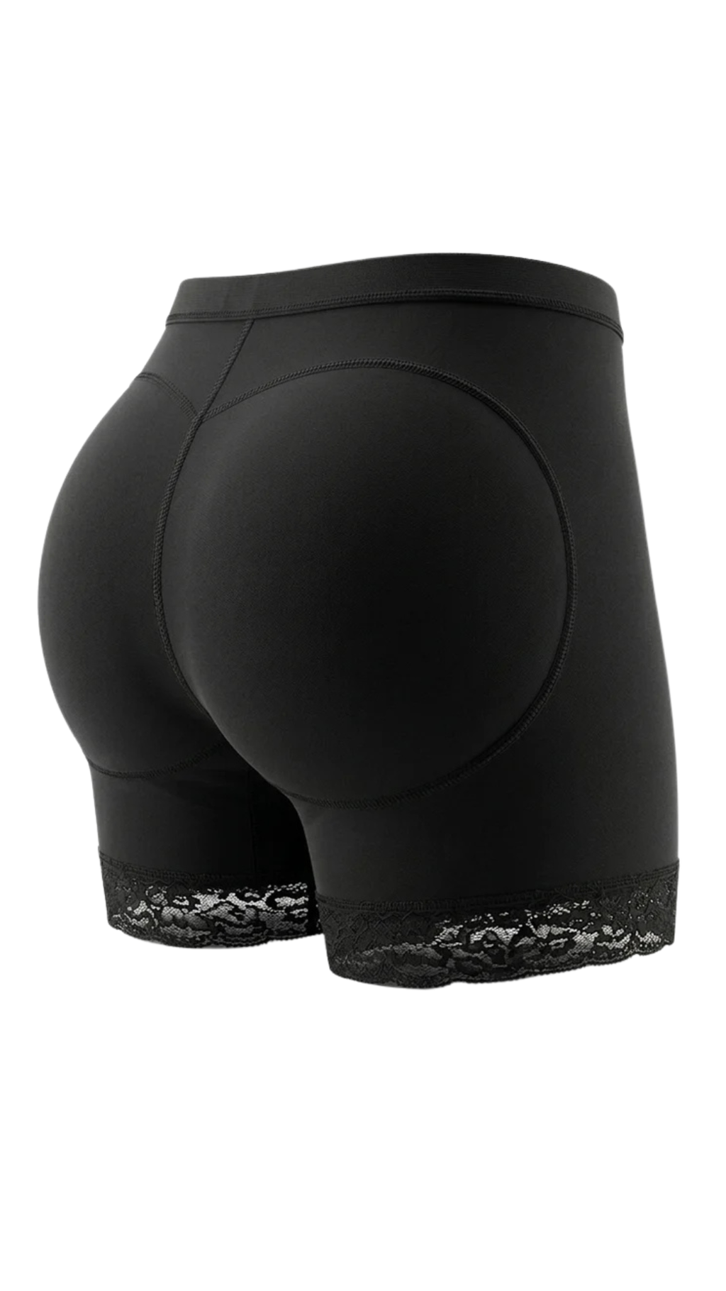 Vhisper Vears Lace-Trimmed High-Waisted Tummy Control Shapewear Shorts – Premium Butt-Lifting & Thigh Slimmer Body Shaper for Women