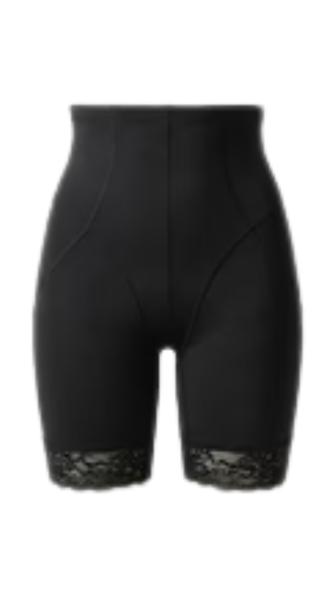 Vhisper Vears Lace-Trimmed High-Waisted Tummy Control Shapewear Shorts – Premium Butt-Lifting & Thigh Slimmer Body Shaper for Women