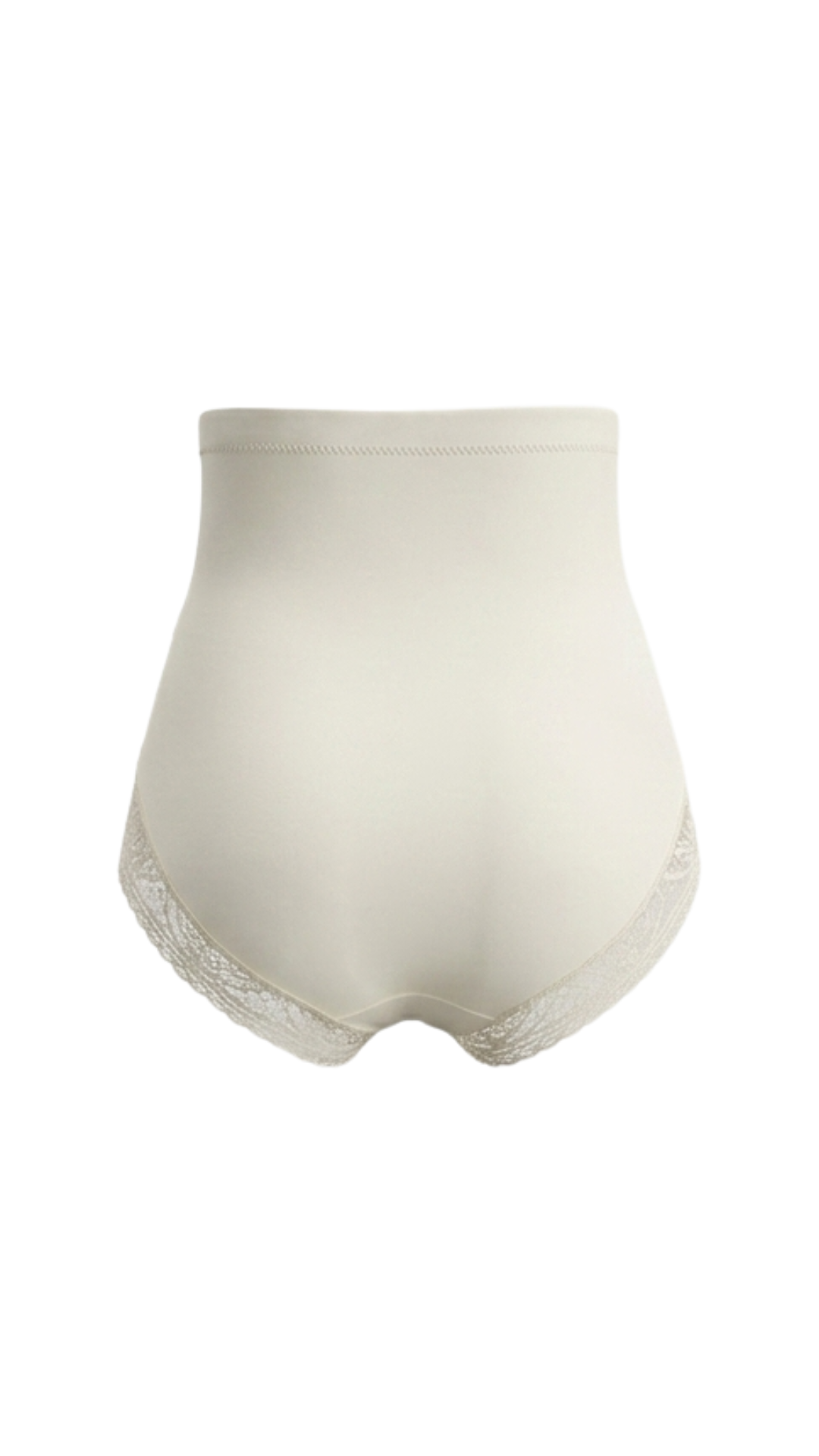 Vhisper Vears High-Waisted Tummy Control Lace Shaper Panty – Seamless Everyday Shaping Briefs for Women