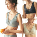 Lace-Trim Plunge Bra image 0