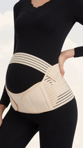 Vhisper Vears 3-in-1 Adjustable Maternity Support Belt – Breathable Pregnancy Belly Band for Lower Back, Pelvic & Round Ligament Pain Relief