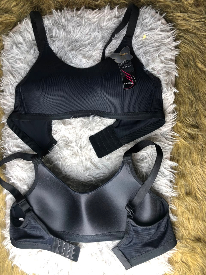 Vhisper Vears Wireless Seamless Full-Coverage Comfort Bra – Back Support 4-Hook Breathable Bralette