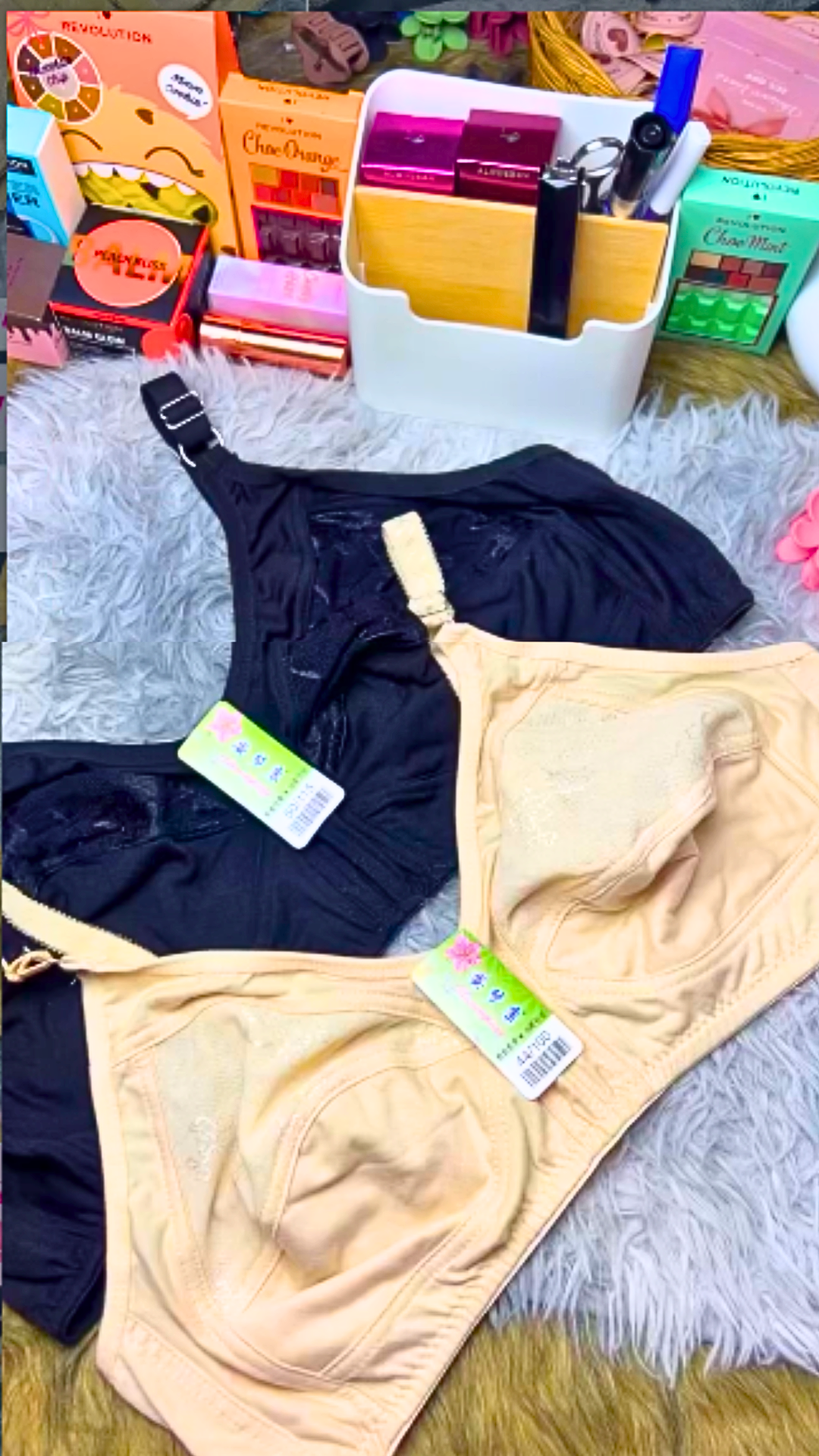 Vhisper Vears Elegance Non-Padded Wireless Bra – Full Coverage Ultra-Soft Breathable Everyday Bra for Women