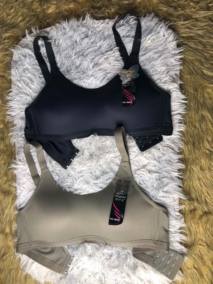 Vhisper Vears Wireless Seamless Full-Coverage Comfort Bra – Back Support 4-Hook Breathable Bralette
