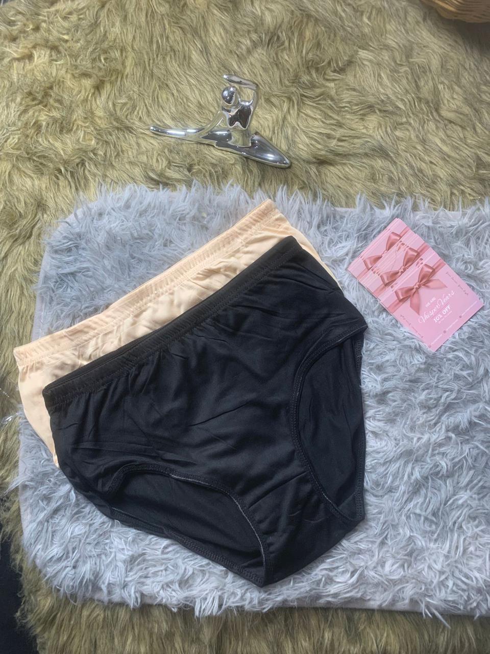 Vhisper Vears High Waisted Full Coverage Panties for Women – Super Soft Breathable Daily Comfort Briefs