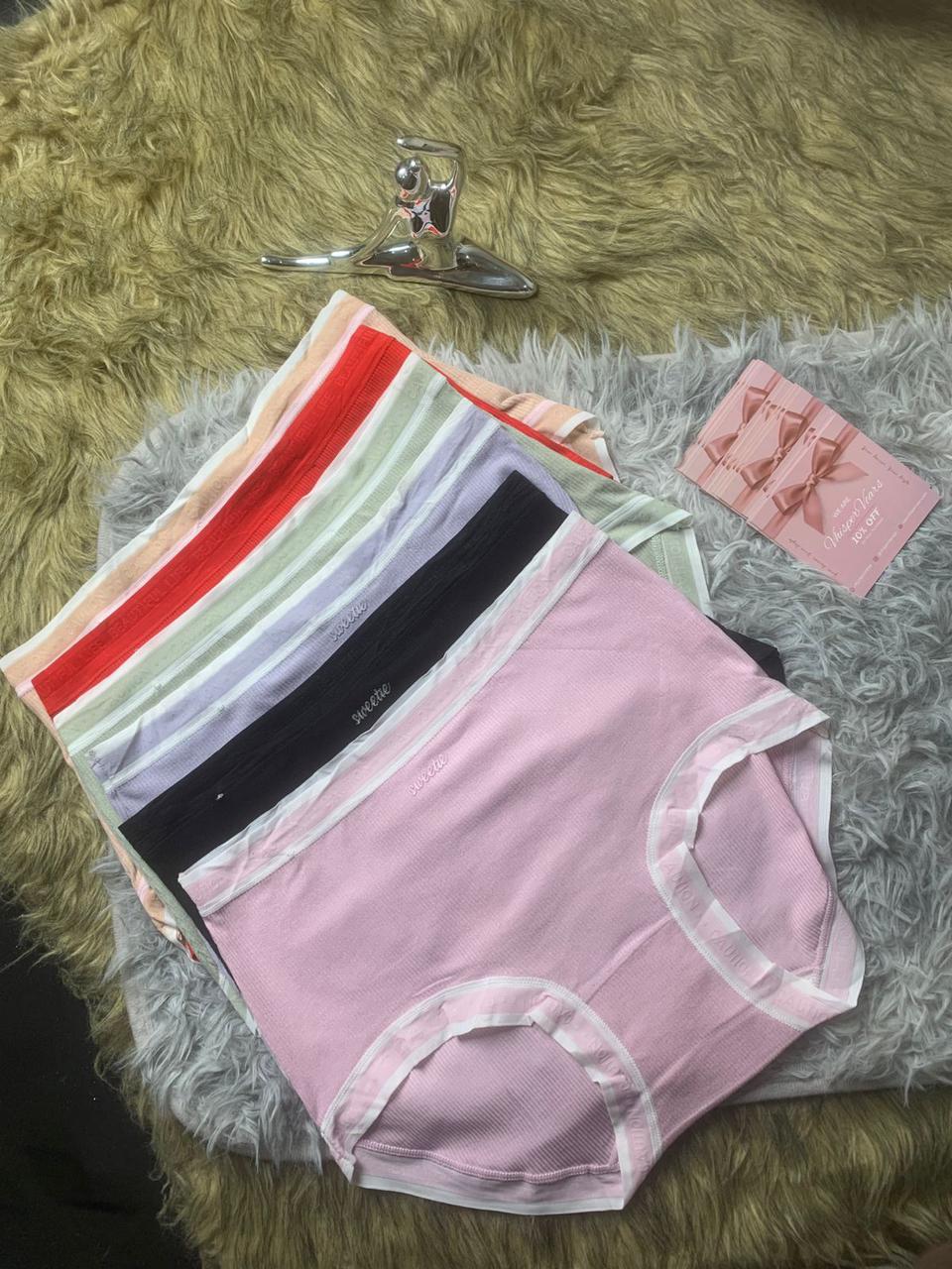 Sweetie Ultra-Soft Ribbed Comfort Briefs | Seamless Stretch Panties for Women & Brides