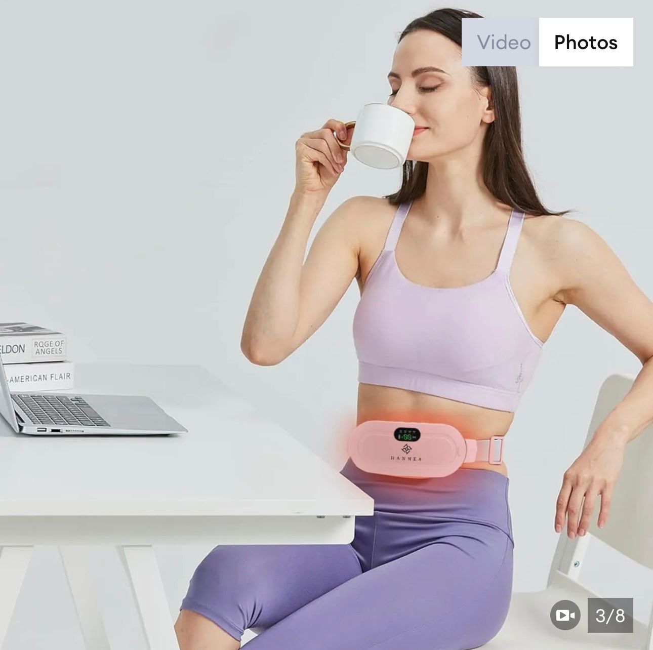 Vhisper Vears Intelligent Menstrual Relief Belt – Cordless Heating Pad & Vibrating Cramp Massager