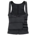 Vhisper Vears NeoSweat Triple-Closure Active Sport Vest – High-Compression Latex Sauna Waist Trainer
