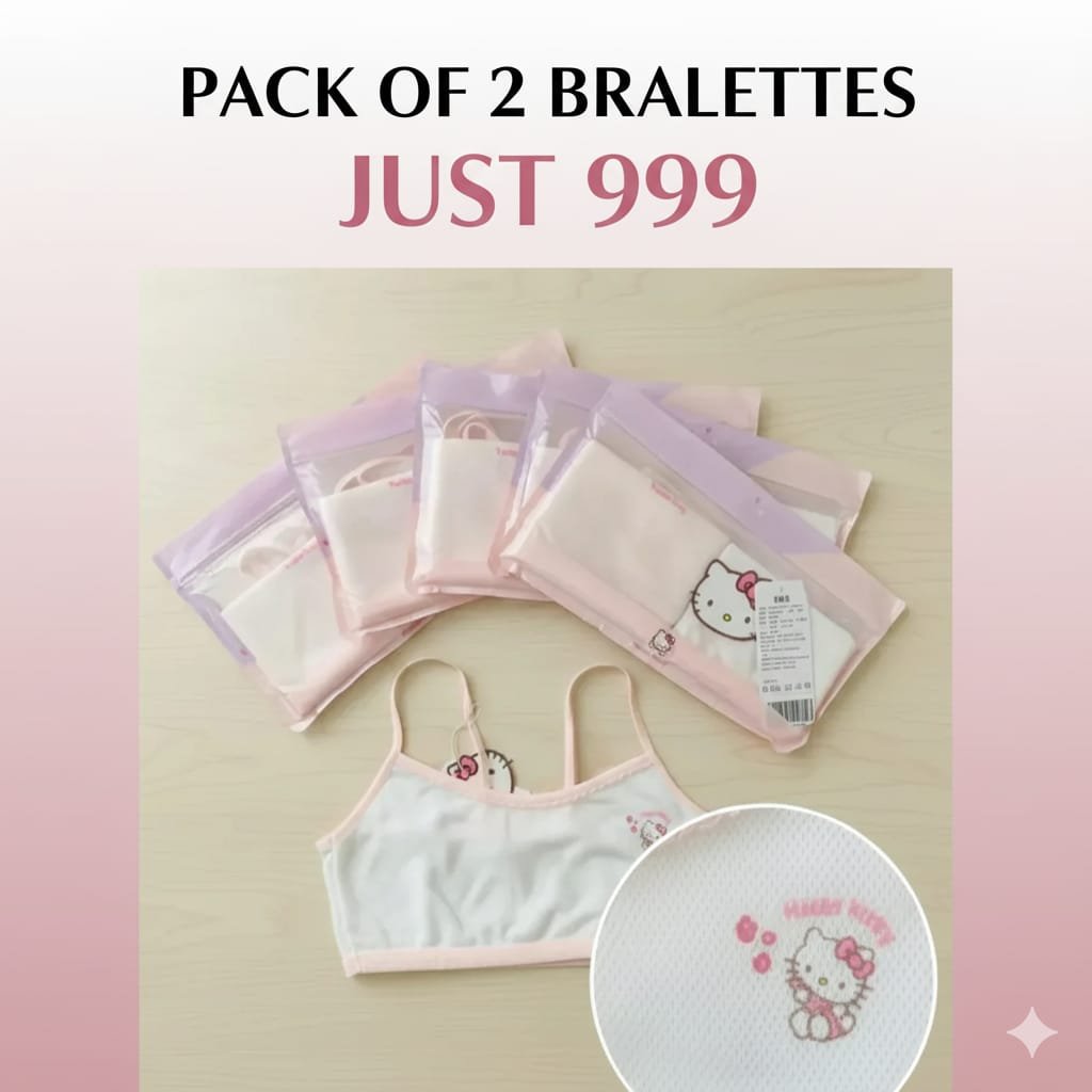 Pack of 2 Hello Kitty Training Bra image 0
