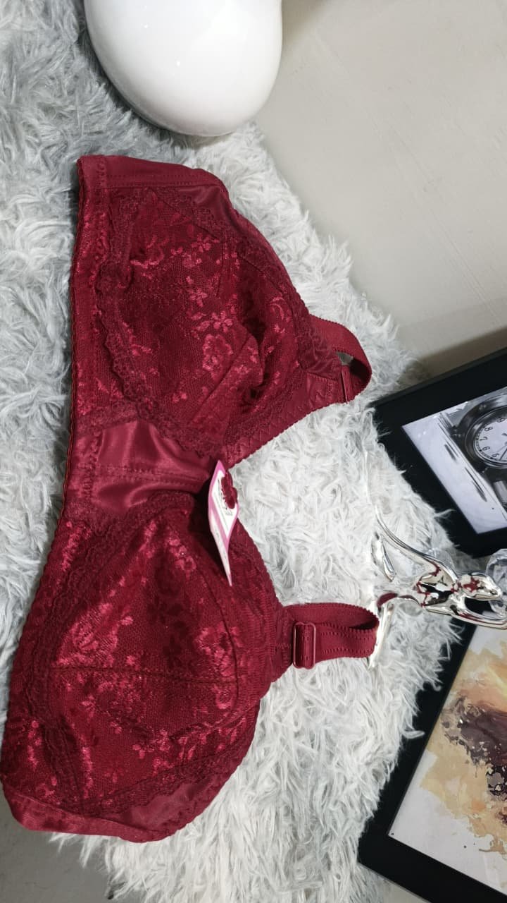 Colorful Winter Cotton Bra (Thick Cotton ) image 4