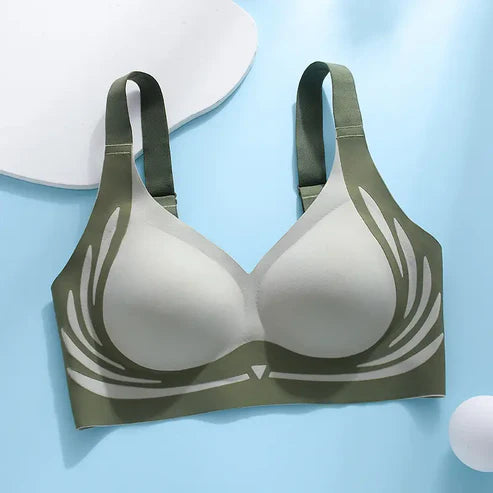 Super Gather Bra Wireless Push-Up Bra Lifting Anti-Sagging Wire-Free Push-Up Bra image 4