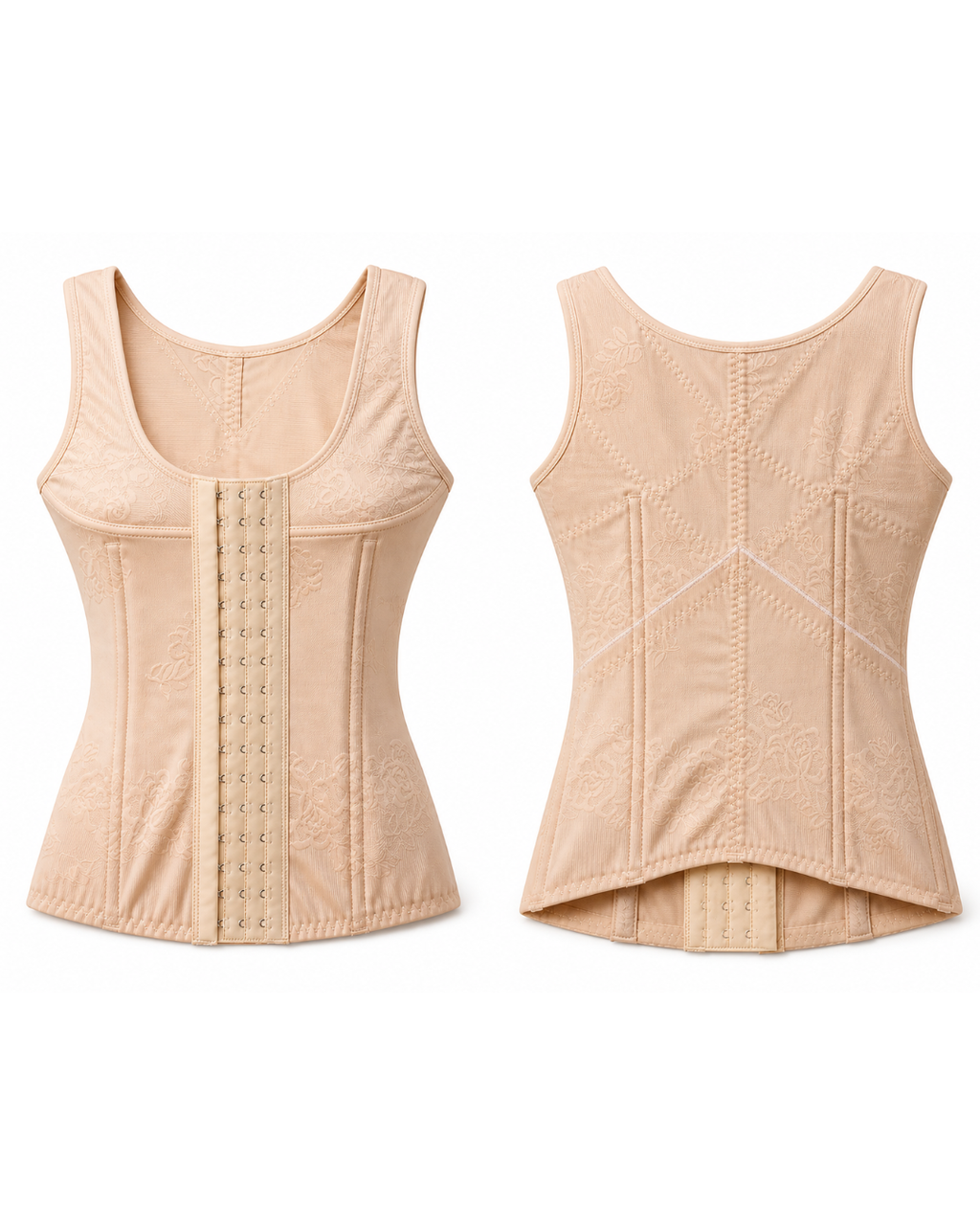 Mesh Fabric Chest & Waist Shaping Vest image 0