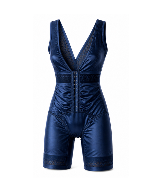 Floral Mesh Body Shaper image 1