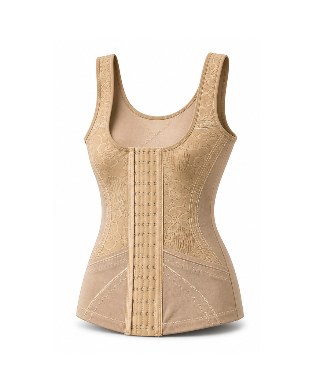 Mesh Fabric Chest & Waist Shaping Vest image 4