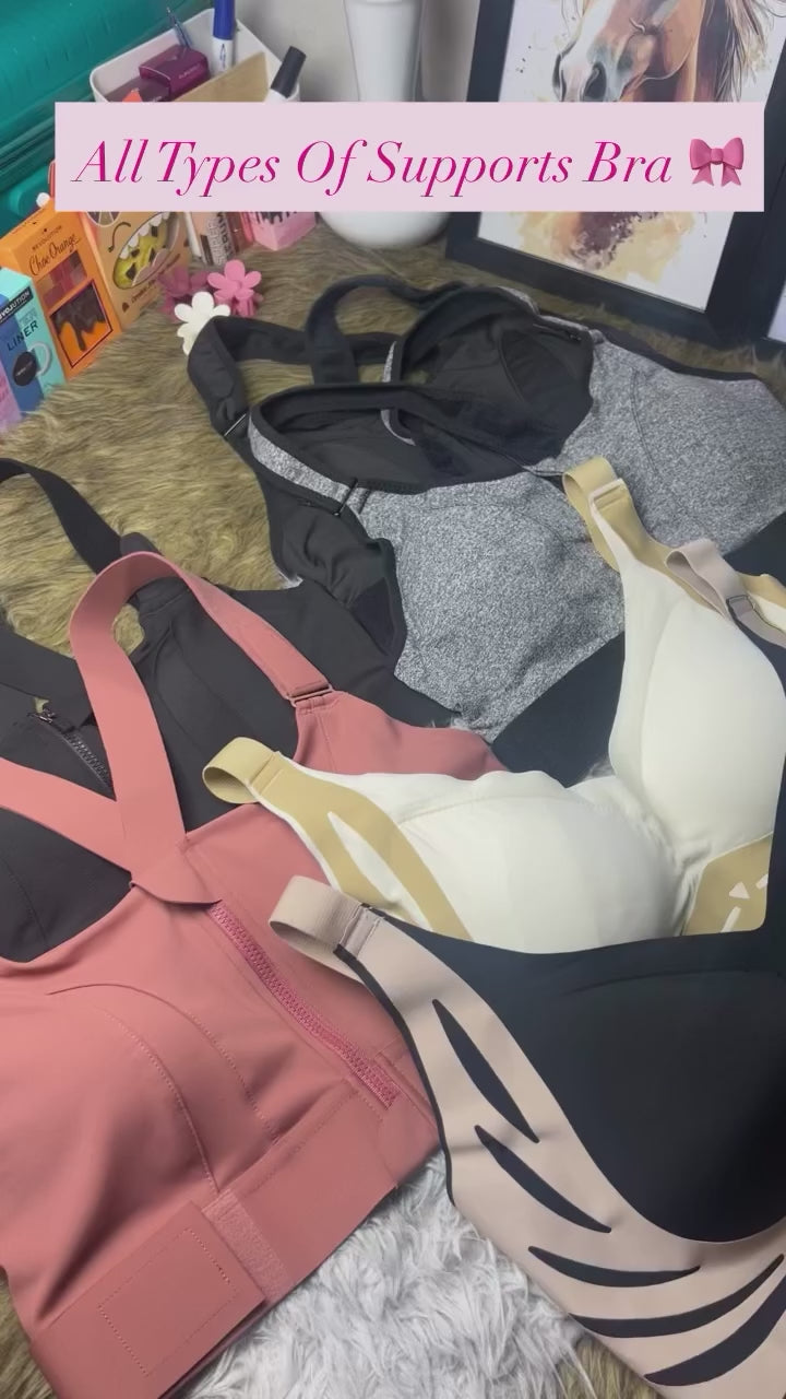 Super Gather Bra Wireless Push-Up Bra Lifting Anti-Sagging Wire-Free Push-Up Bra