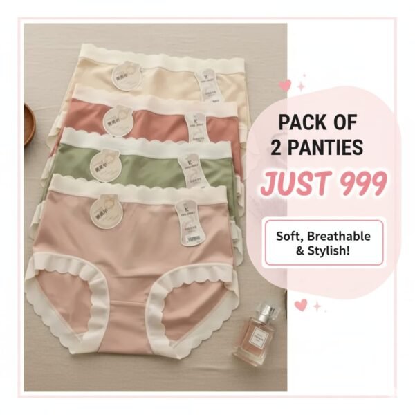 Pack of 2 Panties for Just 999!
